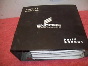 Encore Power Mower Master Service/Parts Manual X-Treme Prowlers Pro-Line Series - Picture 1 of 12