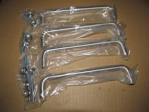 4 Stück Trimco 1193E-2-4.630 8" Türzuggriff 3/4" 3/4 Rund Edelstahl - Bild 1 von 6