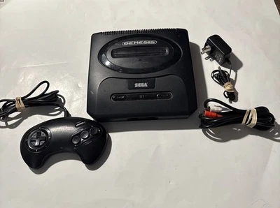 Sega Genesis Model 2 Console with Controller and Cords Works - Image 1 of 4