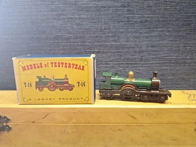 LESNEY MATCHBOX MODELS OF YESTERYEAR DUKE OF CONNAUGHT Y-14 LOCOMOTIVE IN BOX  - Image 1 of 4
