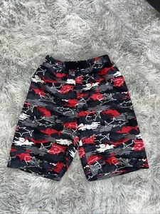 Ocean Pacific OP swim trunks Shorts Sharks Drawstring Waist Youth XXL (18) - Picture 1 of 5