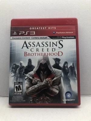 Assassin's Creed: Brotherhood (PlayStation 3, 2010) Complete Tested Working  - Image 1 of 4