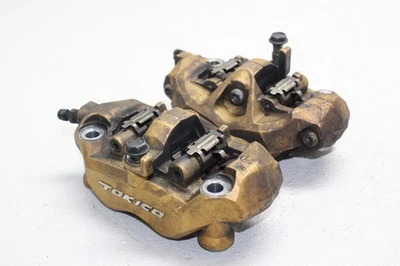 2005-2006 KAWASAKI NINJA ZX-6R ZX636C RIGHT LEFT FRONT BRAKE CALIPER SET PAIR - Image 1 of 4