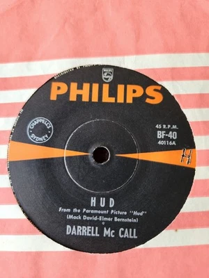 Darrell McCall "Hud" 1968 PHILIPS Oz 7" 45rpm - Image 1 of 2