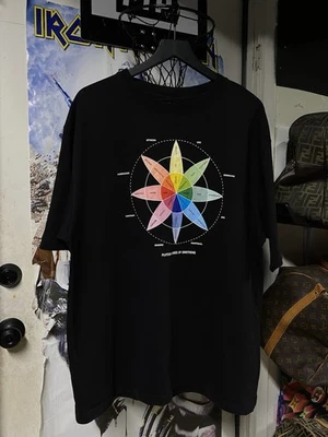 Balenciaga Spellout Logo Black T-Shirt Preowned Adult Size XLarge  - Image 1 of 4