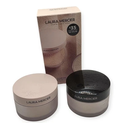 Laura Mercier Translucent Loose Flawless To Go Mini setting Duo Powder New inBox - Image 1 of 4