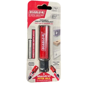 Sierra perforadora bimetálica de alto rendimiento Diablo DHS0750 3/4" X 2-3/8" - Imagen 1 de 2