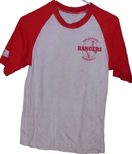 t shirt baseball vintage Singapore Rangers taglia 36 piccola - Foto 1 di 4