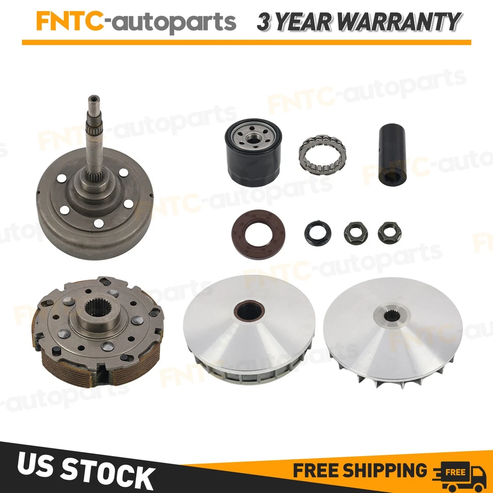 Wet Clutch Shoe Kit Oil Filter Primary Clutch For Hisun 500 700 MASSIMO TSC MSU - Image 1 of 4