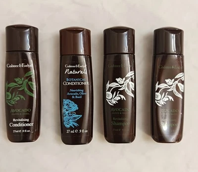 Лот из 2 шампуней Crabtree & Evelyn и 2 кондиционеров дорожный размер авокадо - Изображение 1 из 4