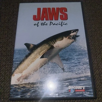 JAWS OF THE PACIFIC White Sharks Shark Ocean Predator Discovery Channel DVD - Image 1 of 2