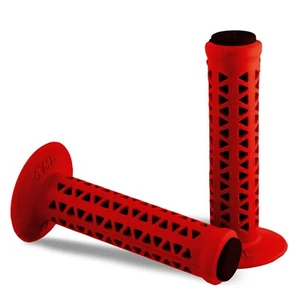 AME Old School BMX Grips Unitron Dual Color Red over Black - GT SE -- SHIPS FAST - Picture 1 of 1