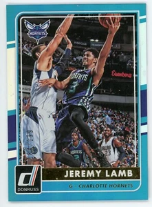 2015-16 Panini Donruss Jeremy Lamb Lámina de Plata #47 #/199 Hornets - Imagen 1 de 1