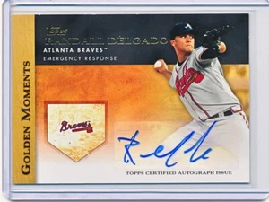RANDALL DELGADO 2012 TOPPS GOLDEN MOMENTS AUTOGRAPH AUTO INSERT (BRAVES) - Picture 1 of 2
