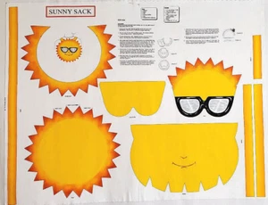 SUNNY SACK Fabric Panel Cut & Sew Backpack  - Picture 1 of 4