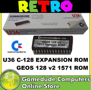 Commodore C128 U36 ROM -GEOS 128 (1571) Requires original GEOS - [int03] - Picture 1 of 3