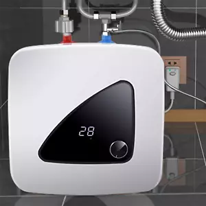 1.5KW 12L Electric Instant Hot Water Heater Under Sink Small Water Tank Kitchen - Picture 1 of 11