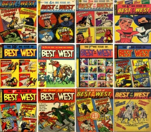 Paquete de cómics Best of the West 1951-1954 - 12 libros electrónicos en CD - Imagen 1 de 3