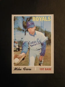Tarjeta de béisbol Topps 1970 #709 de Mike Fiore (casi nueva) - Imagen 1 de 2