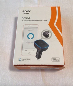 Roav Viva Alexa Enabled Car Charger with Universal Magnetic Mount GreatCondition - Picture 1 of 3