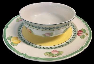 Juego de servir plato picadora y tazón de verduras de jardín francés Villeroy & Boch Foto 1 de 4