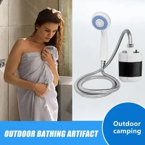 Portable Camping ShowerOutdoor Electric USB Shower Pump forParking Hot D9L3 - Bild 1 von 12