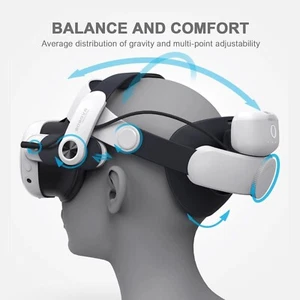 Bobovr M3 Pro Head Strap Für Meta Quest 3 mit Zusatzbatterie - Bild 1 von 6