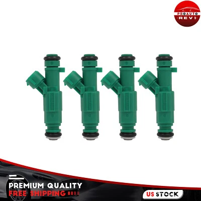 4 топливные форсунки для 2006-2009 Hyundai Sonata 2007-2010 Kia Magentis 2,4 л I4 - Изображение 1 из 4