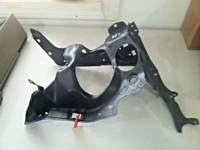 BMW 750i 750Li E65 E66 2004-2008 ~ Soporte de soporte de faro delantero izquierdo ~ OEM Foto 1 de 3