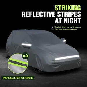 Car Cover Hatchback Waterproof UV Dust Protection Universal Fit (2008–2024) - Picture 1 of 7