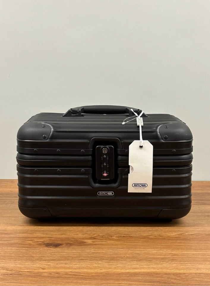Rimowa Topas Stealth Beauty Case Full Set schwarz Schminkkoffer (pre-LVMH) NEU - Bild 1 von 4