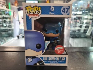 Dc Comics Blue Lantern: The Flash Metallic FugitiveToys Limited #47 Funko Pop! - Picture 1 of 6