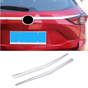 Chrome Rear Tailgate Trunk Lid Cover Trim fits Mazda CX-5 2nd Gen KE,KF 2017-25 - Picture 1 of 12