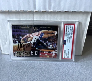 Mary Lou Retton "Gymnastics" Autographed Signed 1996 UD Olympics Card #45 PSA - Picture 1 of 8