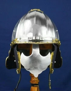 Hochwertiger polnischer Husaren Europäischer Husarenhelm Mittelalter Messing Replik Römer - Bild 1 von 4