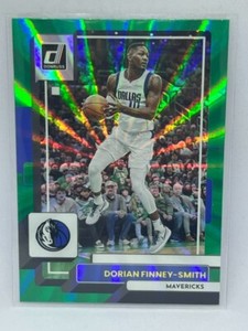 Dorian Finney-Smith Green Holo Laser 2022-23 Panini Donruss Basketball No. 147