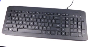 ONN Black Wired USB Keyboard Computer - Picture 1 of 15