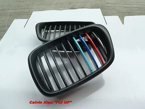MIT M COLOR NEGRO MATE PARRILLA DE RIÑÓN BMW SERIE E39 1995-2003 - Imagen 1 de 9