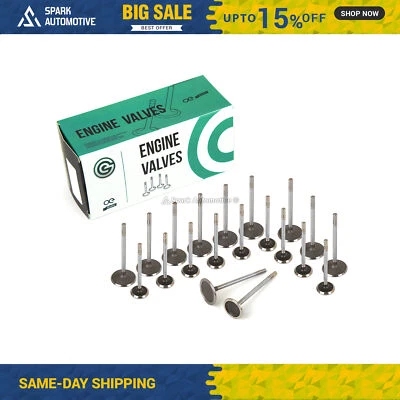 Intake Exhaust Valves Fit 00-05 Ford E350 E450 E550 F250 F350 6.8 SOHC 20V - Image 1 of 4