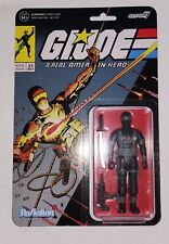 SDCC 2022 GI JOE SNAKE EYES Super7 ReAction SILENT ISSUE 21 Variant Figure MOC