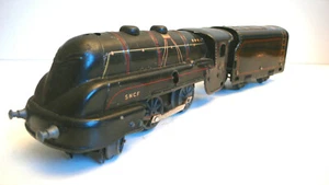JEP "O" LOCO VAPEUR TYPE 120 SNCF MÉCANIQUE TÔLE 1938/55 NE DÉMARRE PAS - Imagen 1 de 10