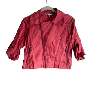 CABI CROPPED MOTO JACKET WOMENS SIZE XS - Picture 1 of 4