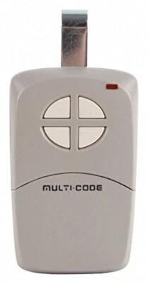 MultiCode 4140 300mhz 10 Code Switch Gate Garage Remote Control Linear MCS414001 - Image 1 of 4