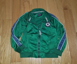 Boys CONVERSE All Star Green Track Jacket ~ Size 5/6 - Picture 1 of 1