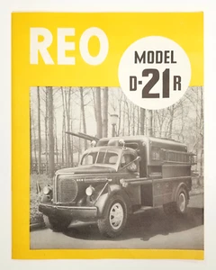 Brochure camion Reo modello D-21R 1948 specifiche - Foto 1 di 5