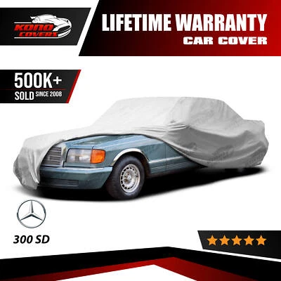 Cubierta de coche Mercedes-Benz 300Sd 4 capas 1978 1979 1980 1981 1982 1983 1984 1985 Foto 1 de 4