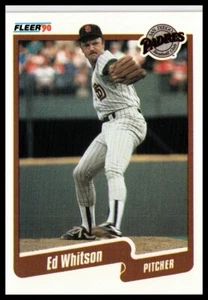 1990 Fleer #171 Ed Whitson San Diego Padres - Bild 1 von 2
