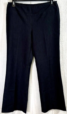 Women’s JM collection Pants Size 12 gray PULL ON bootcut office slacks (hh34) - Image 1 of 4