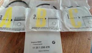 Anillos de pistón BMW R65 1125 1256 478 1a sobredimensión - Imagen 1 de 1