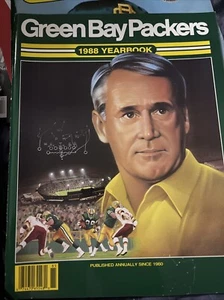 1988 Green Bay Packers Yearbook NFL Infante Holland Uecker Frankie Neal Brown - Picture 1 of 1
